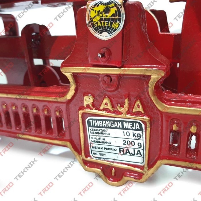 Timbangan Duduk Meja Bebek Kodok Manual Cap Raja 10Kg
