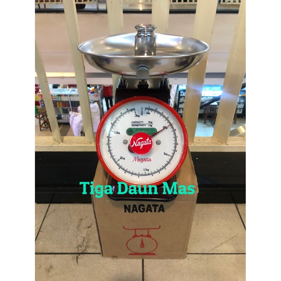 Timbangan Jarum Nagata B2R 3 Kg Timbangan Duduk Jarum Nagata 3Kg