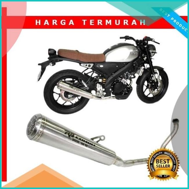 Knalpot R9 Retro Series Yamaha XSR 155 xsr 155 Fullsystem 100% Ori 11O