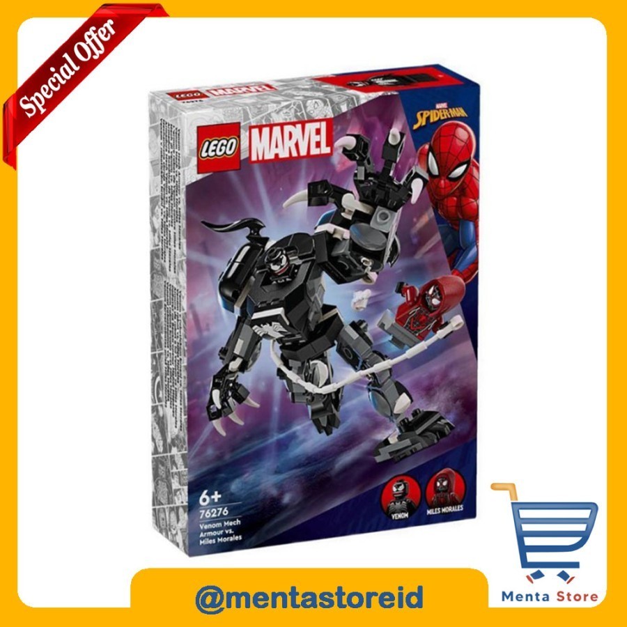 LEGO Marvel 76276 Venom Mech Armour vs. Miles Morales