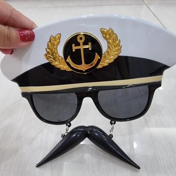 Topi Sailor Pelaut / Topi Captain Pelaut