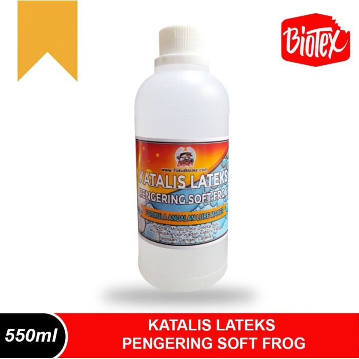 Cairan Bening Katalis Latex 550 Ml Umpan Pancing