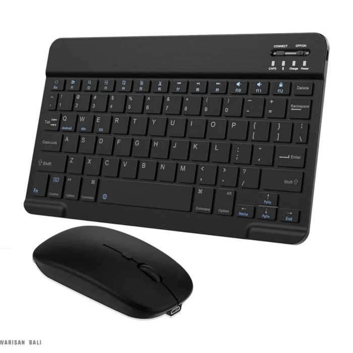 TERBARU - Keyboard Bluetooth Wireless Tablet Ipad Komputer dan HP Keyboard mini