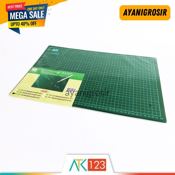 

TERMURAH ALAS POTONG / CUTTING MAT SDI A3 45 X 30 CM BY AYANI GROSIR !!