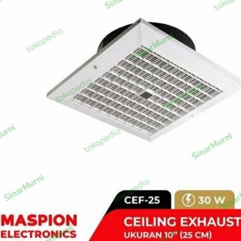 Exhaust Fan Ceiling Maspion 10 inch Exhaust plafon 10inch CEF25