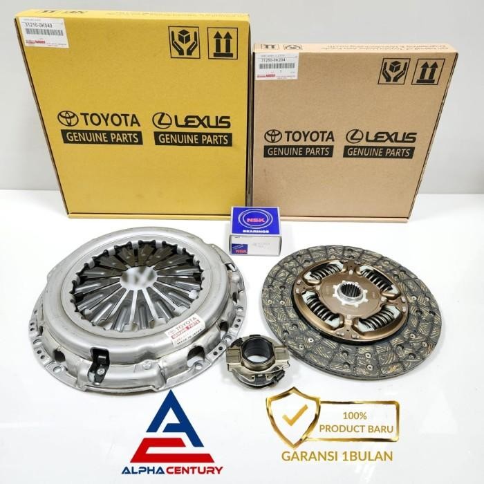 Kopling Set Fortuner Diesel 2.5 Hilux 2.5 2Kd Ori Garansi