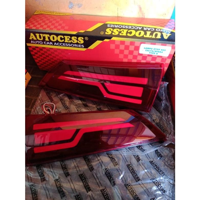 Promo - Lampu Reflektor Calya Sigra Type D Lampu Reflektor Belakang Calya Sigra Model Lamborghini / 