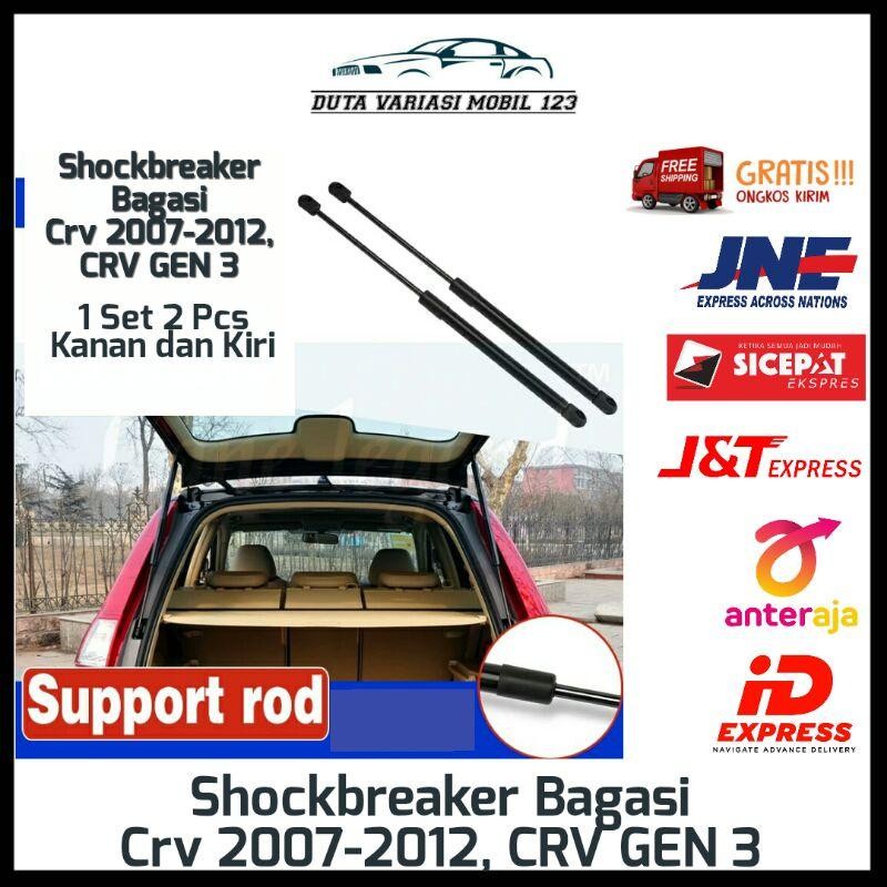 Shockbreaker Shock Breaker Hidrolik Bagasi Belakang Crv 2007 2008 2009 2010 2011 2012, Crv Gen 3