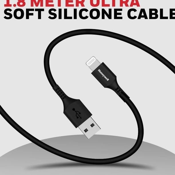 

Honeywell Apple Lightning Sync & Charge Cable 1.8Mtr Black/White