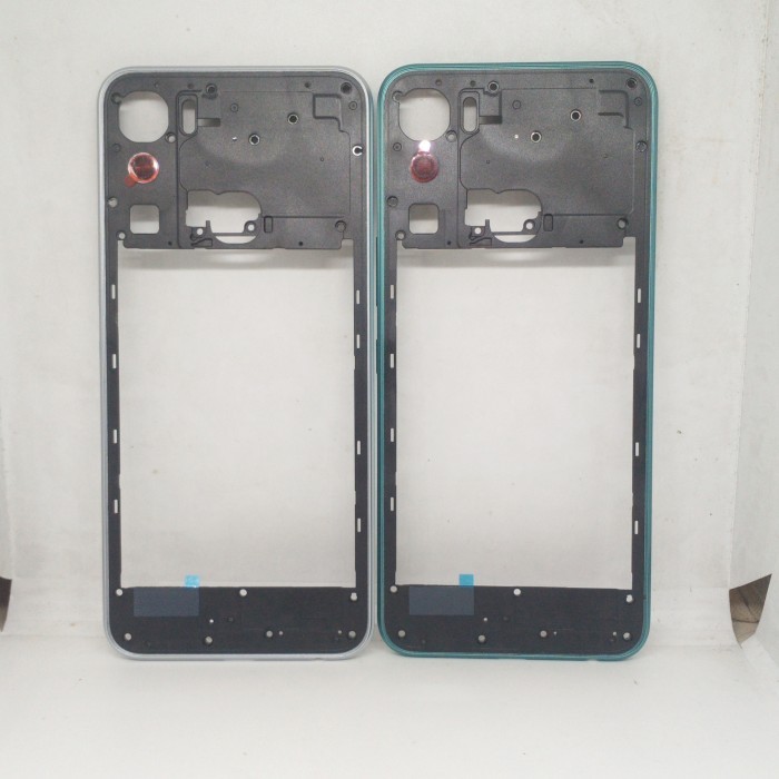 FRAME BAZZEL/TULANG LIST BAZZEL SAMPING INFINIX HOT 12 PRO X668(SUDAH BERIKUT TOMBOL LUAR NYA)