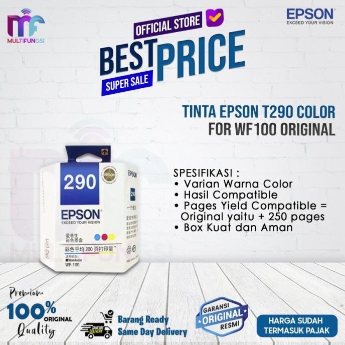 

Tinta Epson T289 Black For WF100