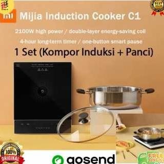 XIAOMI MIJIA C1 INDUCTION COOKER KOMPOR INDUKSI 2100W SUHU 500 C - MDCL0E1ACM 0612T