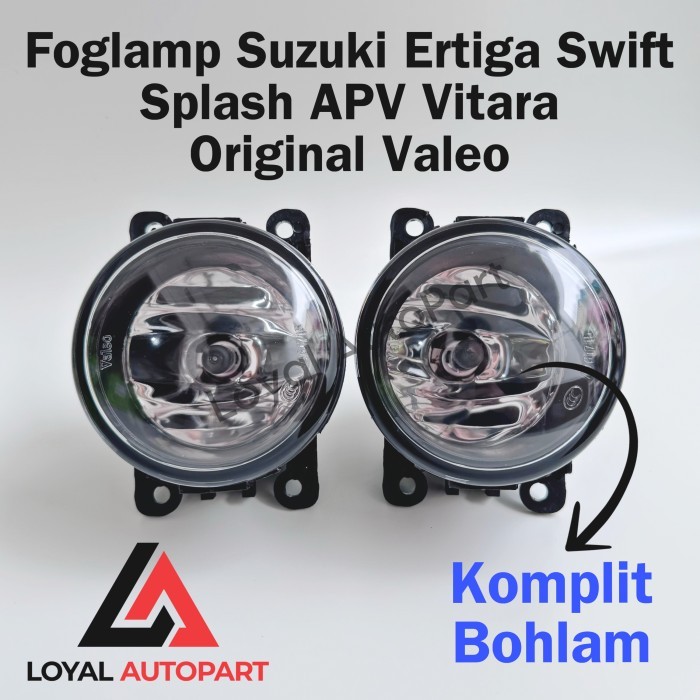 FOGLAMP LAMPU KABUT MOBIL SUZUKI ERTIGA SWIFT SPLASH APV VITARA ORIGINAL VALEO