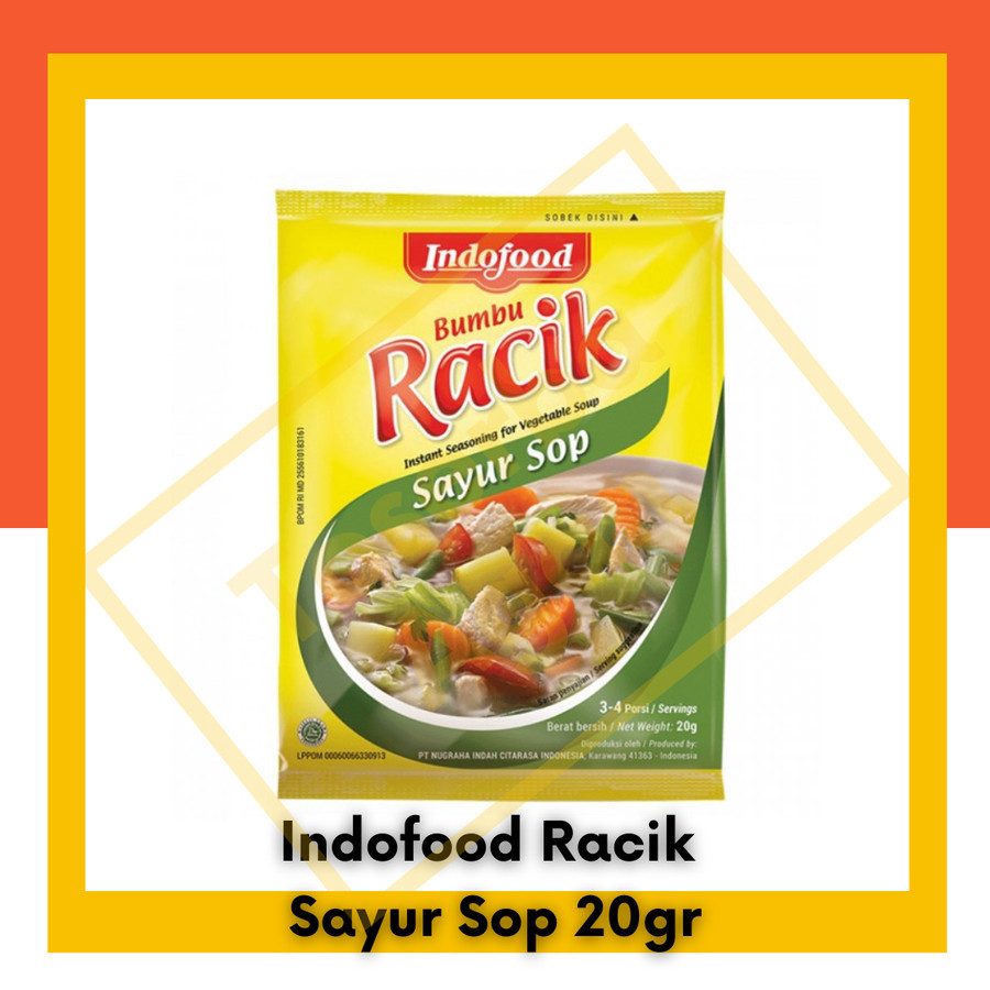 

Bumbu Racik Sayur Sop Indofood 1PC /AC049