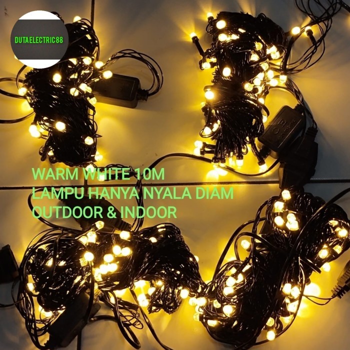 Lampu natal / Lampu Hias Outdoor - indoor Warm White