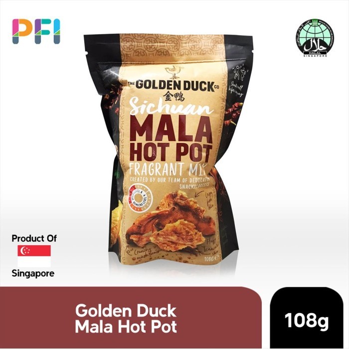 

Ready Gas!!! The Golden Duck Sichuan Mala Hot Pot Fragnant Mix 108Gr