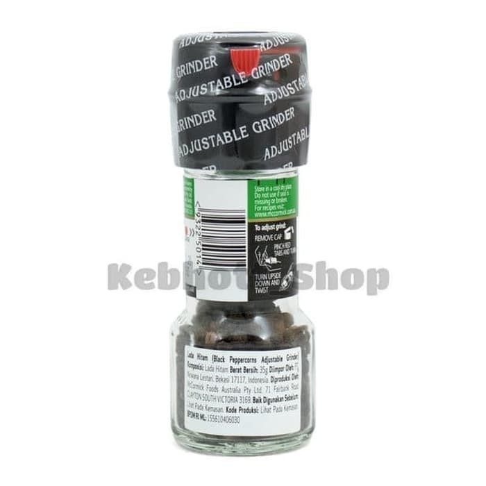 

Mccor Mc Cor Blapepper Bla Pepper Grinder 28Gr Lada Hitam