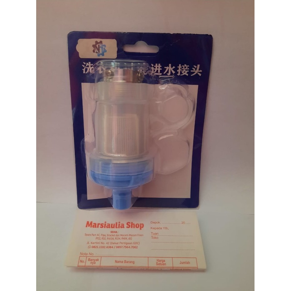 FILTER INLET MESIN CUCI / FILTER KEPALA SELANG INLET MESIN CUCI