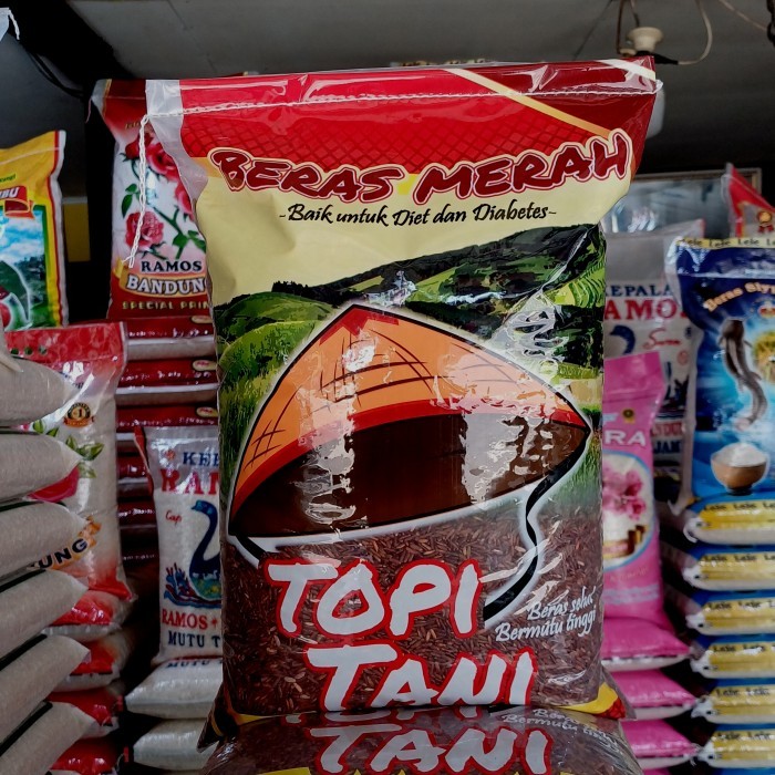 

TERBARU beras merah 5kg premium