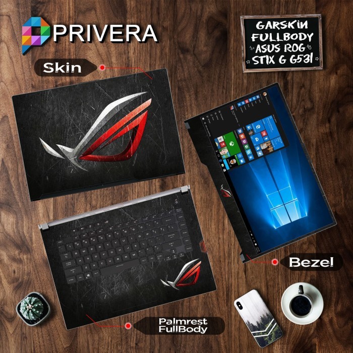 NEW Garskin Laptop Skin Asus ROG STRIX G G531GW-I7R7G1T G531GW-I7R7G2T FB