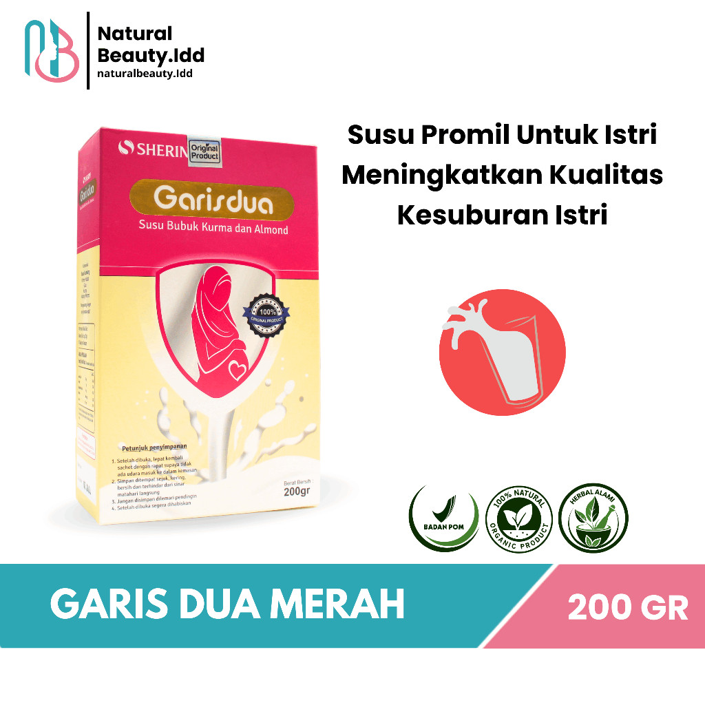 

Susu Garis Dua Sherin – Susu Promil Untuk Istri – Meningkatkan Kualitas Kesuburan Istri
