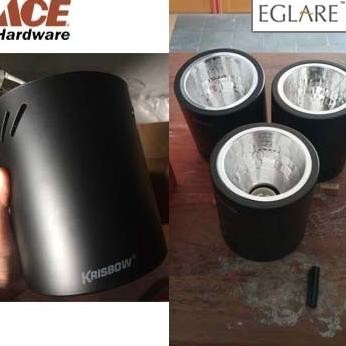 Tersedia Housing Lampu E27 10 Cm Eglare Downligt Gantung Kanopi Ace Hardware