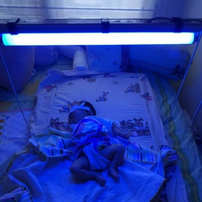 Philips TL UV Blue light 20Watt/Lampu UV baby kuning komplit set