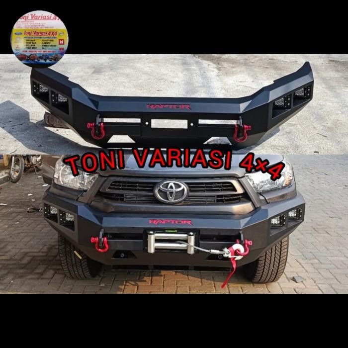 Bullbar Bumper Bemper Depan Double Cabin Hilux Rocco