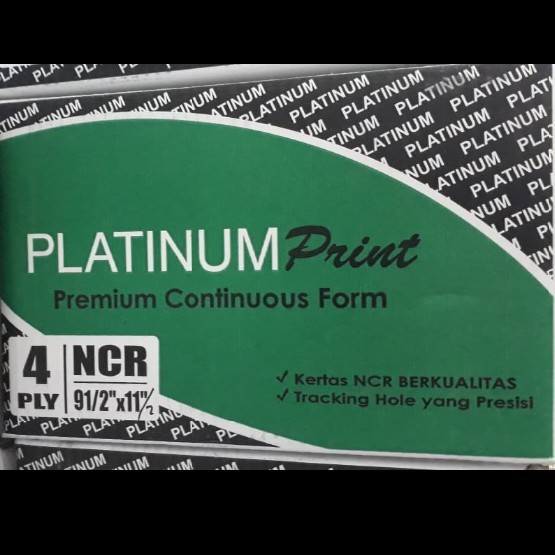 

HARGA DISC - Kertas Continuous Form Platinum Print (4 ply)