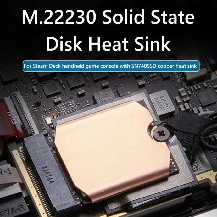 

Produk Baru!! Copper Heatsink Cooler SSD NVMe 2230 Steam Deck ROG Ally Legion Go