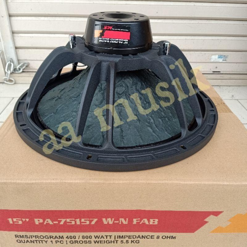 Speaker Component Acr Fabulous Pa-75157 W-N Woofer 15 Inch