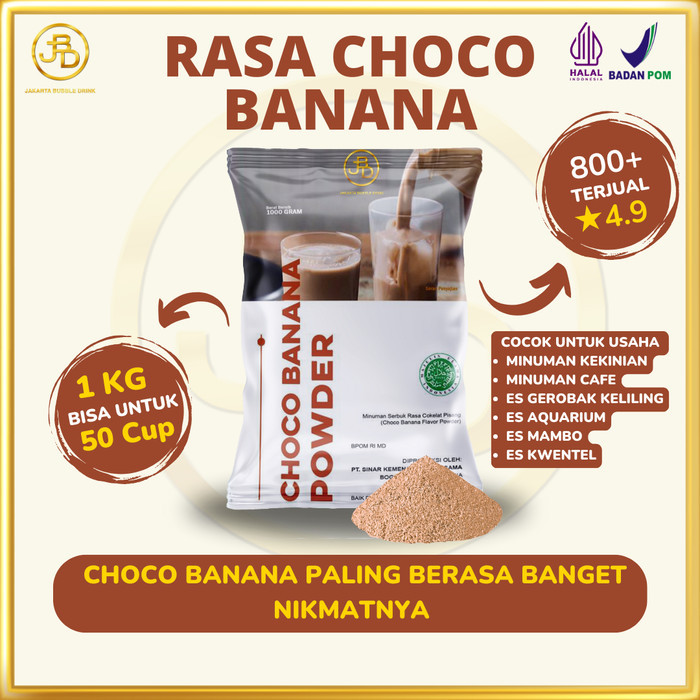 

Termurah Bubuk Minuman Premium Choco Banana 1Kg Jakarta Bubble Drink