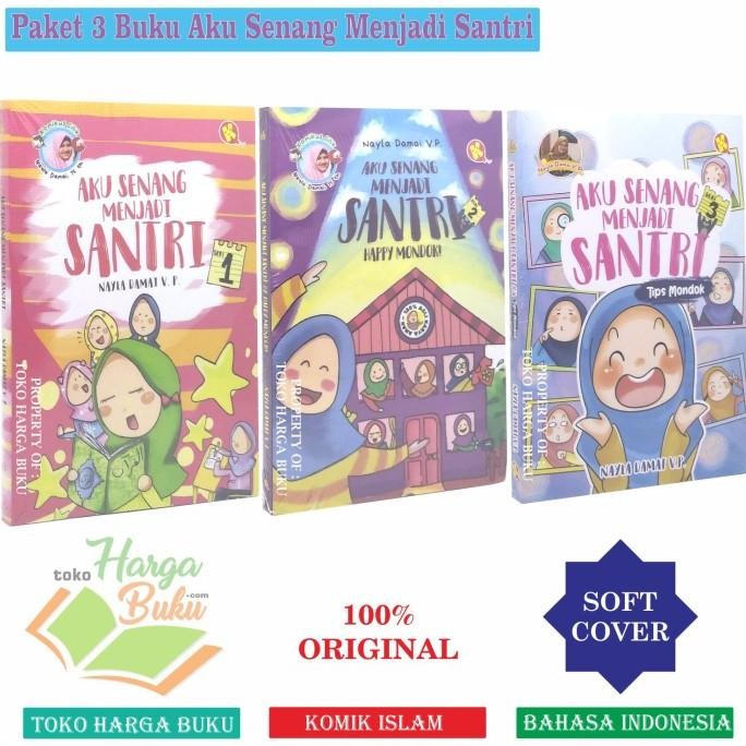 

Paket 3 Buku Komik Aku Senang Menjadi Santri Seri 1 2 3 Alkautsar Kids
