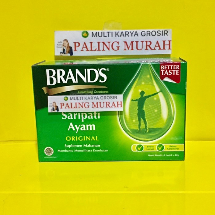 

Promo!! Brands Saripati Ayam Brand Sari Pati Ayam Original 42Gram