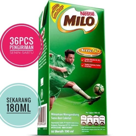 

Terlaris Susu Milo Uht 190Ml