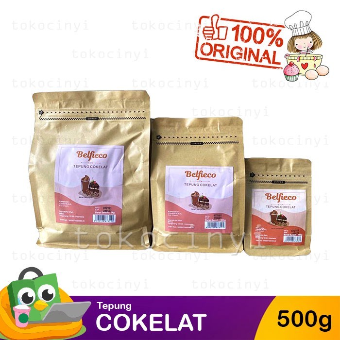 

Best Seller Belfieco Tepung Coklat / Cokelat Powder 500 Gr