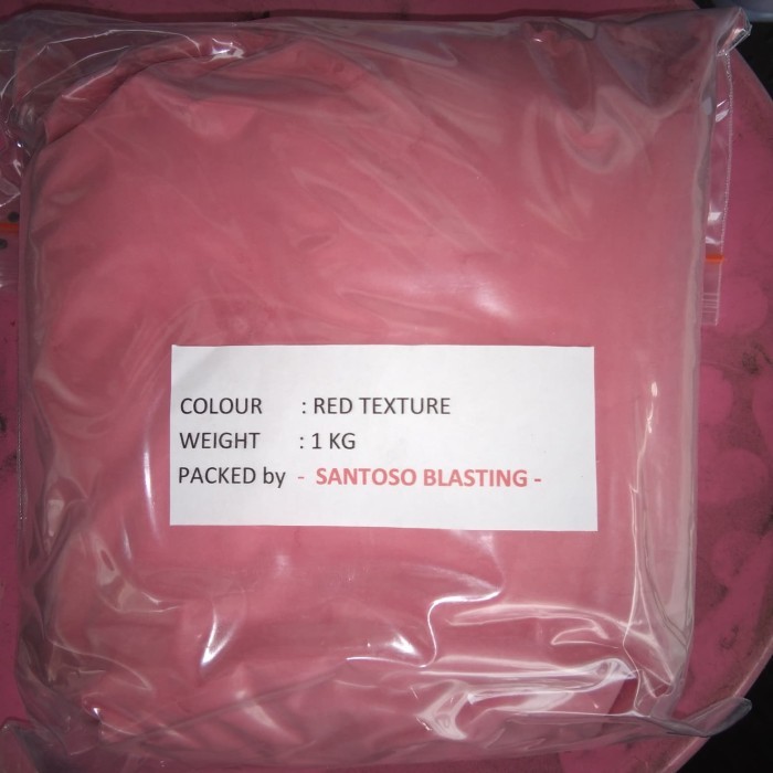 

Cuci Gudang Bubuk Powder Coating Red Texture Pasir Sandy