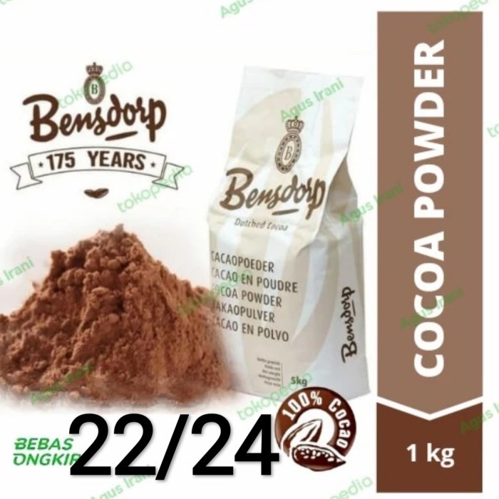 

Terbaru Coklat Bubuk Bensdorp Pure Cocoa Powder Repackaged 1 Kg