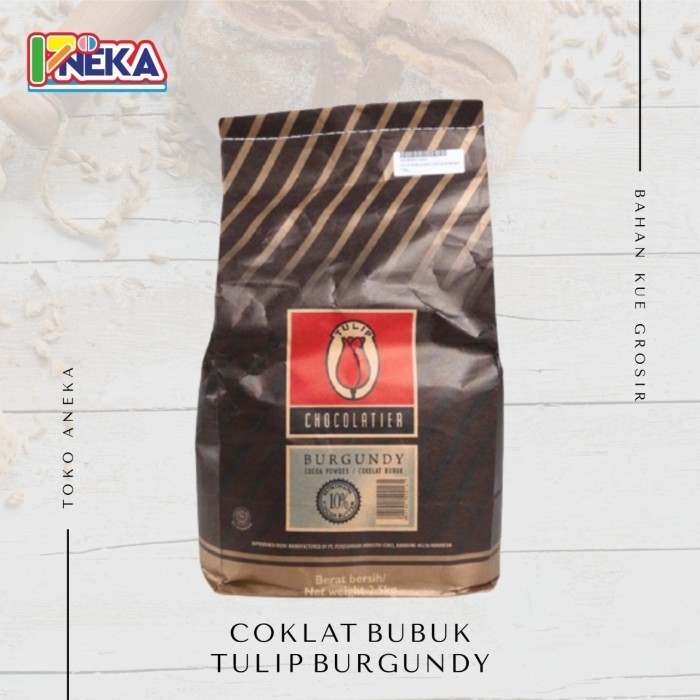 

Promo!! Coklat Bubuk Tulip Burgundy 1Sak@2.5Kg