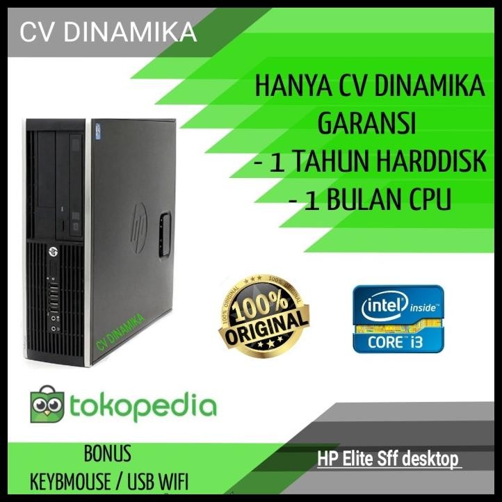 pc Hp ELITE 8200 Core i5 2400/ 4gb/500/dvd r slim branded original