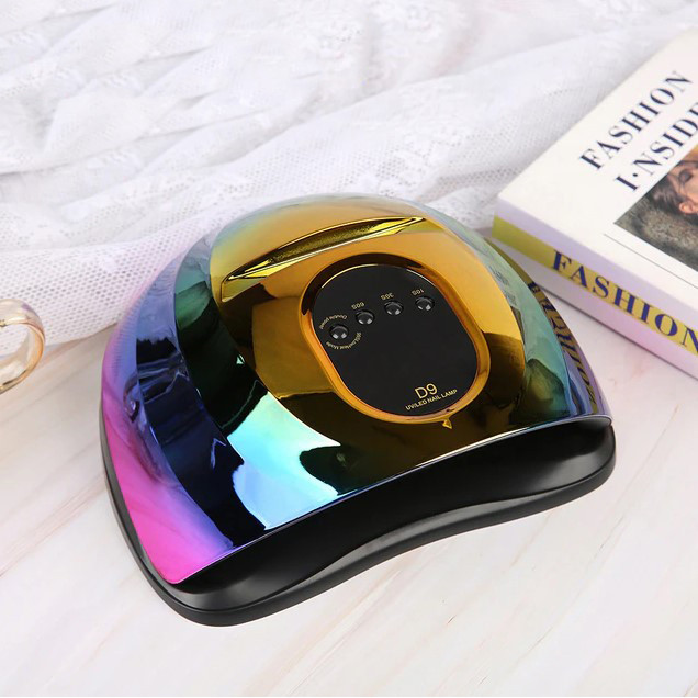 Kutek Kuku UV LED Nail Lamp Dryer 150W 57 LED - D9 - Hijau/Kuning | PBV