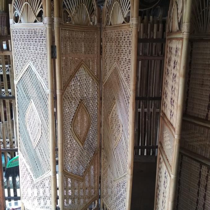 Pembatas Ruangan Rotan DEL