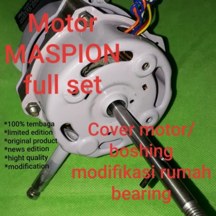 Terbaru Mesin Dinamo Spul Kipas Angin Maspion Modif Bearing