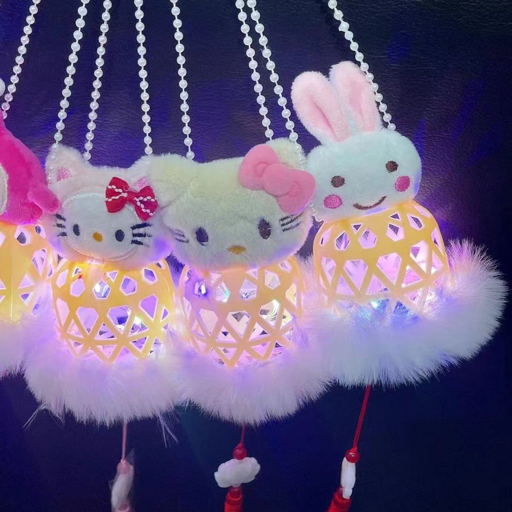 

Mainan Bercahaya Portabel Anak-anak, Lentera Boneka Lucu