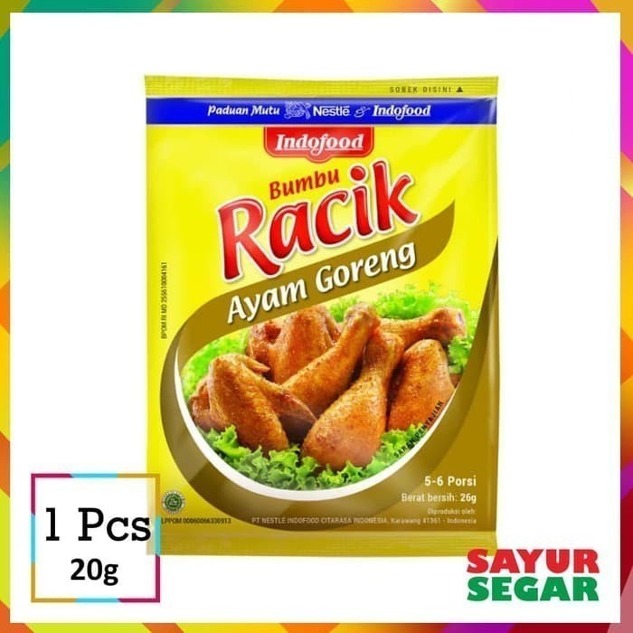 

Bumbu Racik Ayam Goreng [1 Pack, 20G]