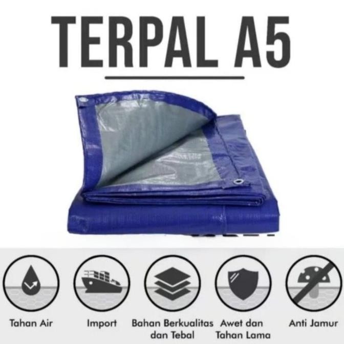 

Terpal A5 ukuran 8x30 atau 8 x 30 meter