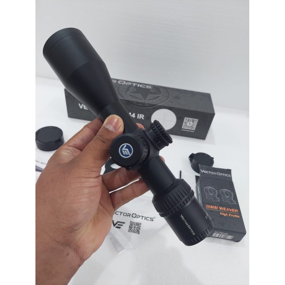 Teleskop Terbaru Vector Veyron 3-12X44 Ir Sfp Titik Tingah Nyala