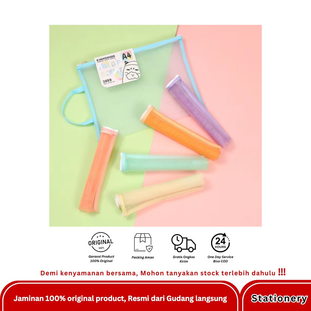 

KINHSHION DOCUMENT BAG A4 XL 4121 MIX