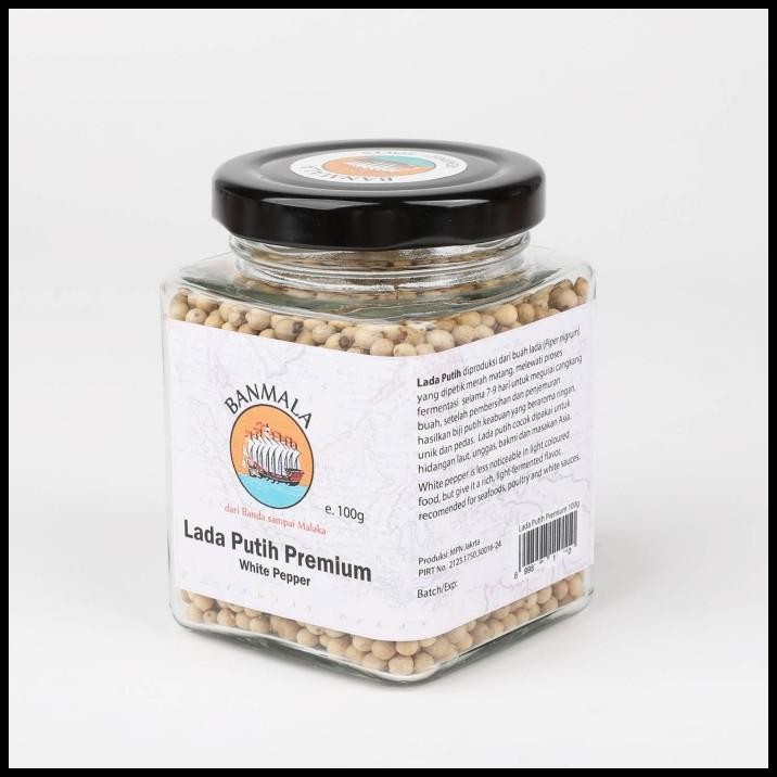 

Banmala Spice Treasure Lada Putih Karun - White Pepper Gold Super Premium No. 1 Terbaik Indonesia