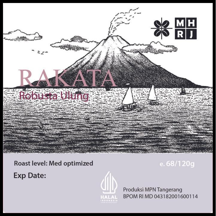 

Kopi Robusta Ulung Petik Merah Rakata Blend - Indonesia Fine Robusta Coffee